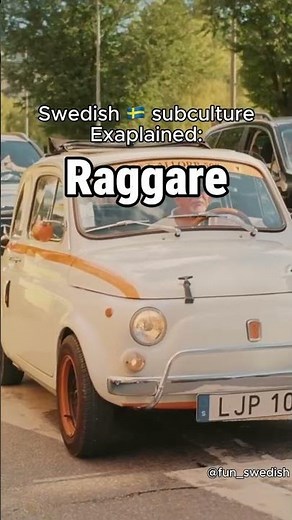 Swedish subculture today in Stockholm: Raggare explained