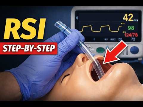 RSI for Paramedics | Step-by-Step Rapid Sequence Intubation Demonstration