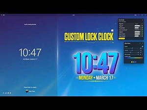 How to Customize Your Windows 11 Lock Screen Clock