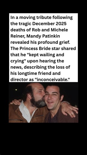 “Inconceivable!” Mandy Patinkin Breaks Down Over Rob Reiner 💔⚔️ #celebrity #news #shorts
