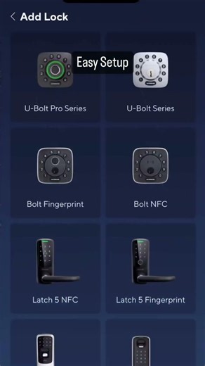 Unlock with a Fingerprint. | ULTRALOQ Latch 5 Smart Lever Lock #Shorts