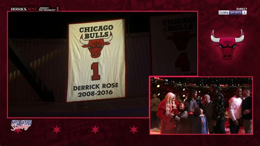 🌹 L'émouvant discours de Derrick Rose pour la cérémonie de retrait de son maillot à Chicago ! | NBA Extra