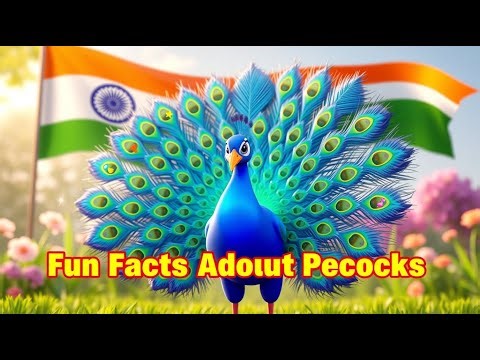 Amazing Fun Facts About Peacocks | Kids Learning & Nursery Rhyme Adventure | Wildlife Learning Song