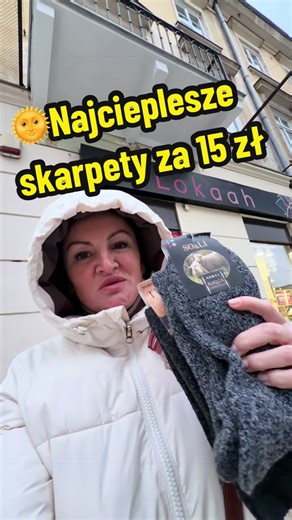 Najcieplejsze skarpety z angory i z alpaki za 15 zł