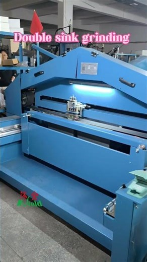 How to grind the weld seam on sink top #flat grinding machine #household sink grinder