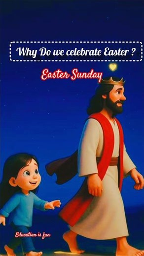Why do we celebrate Easter? The Resurrection of Jesus story explained #easter #jesuschrist #shorts