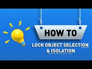 How to Use Object Locking & Isolation | Learn ⁨@WASP3DOfficial