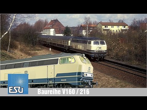 Produktvorstellung ESU Baureihe 216 / V160