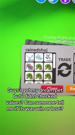 I traded my mega frost dragon.. #roblox #trademe #adoptme #dreampets #adoptmetrading