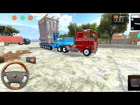 Heavy Duty Realistic Truck Driving 🚚 | Indian Traffic Mod | Bus Simulator Indonesia