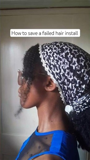 How I saved my failed DIY crochet hair 🤫 #shorts