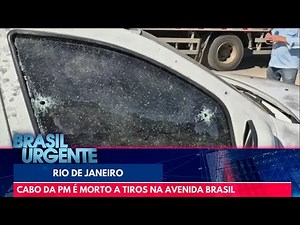 Carro cheio de balas: cabo da PM é assassinado no RJ | Brasil Urgente
