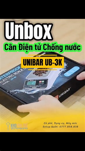 Cân chống nước cao cấp Unibar UB-3K nhiều chức năng, có cả đếm số cốc và thìa,... #canchongnuoc #unibarub3k #cantieuly #candientu #trend #viral #khophache #samhoreca #kinhnghiemmoquan #kinhdoanhquan #khoinghiep #caphenguyenchat #dungcuphache #quancaphe #quantrasua #sinhtonuocep #quaybar #takeaway | Kho Pha Chế - Cafe, Dụng Cụ & Thiết Bị Pha Chế Setup Quán