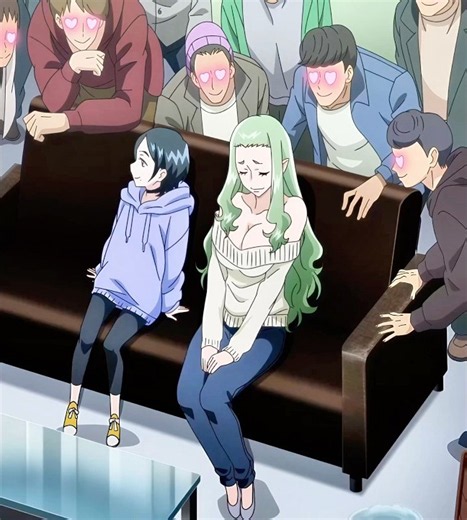 The woman makes every man obsessed with her #anime #cartoon