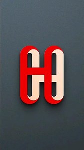 Creating a Modern H Logo: Simple Techniques in Adobe Illustrator by ‪@KAVUCREATIVE‬