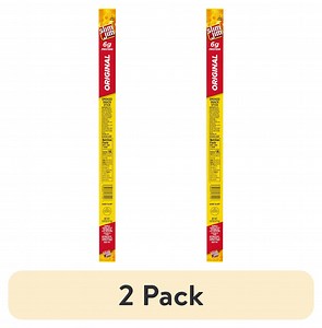 (2 pack) Slim Jim Original Meat Stick, 6g Protein Per Serving, 0.97 oz. Meat Snacks