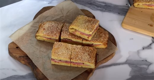 Απίθανη συνταγή: Λαχταριστή ζαμπονοτυρόπιτα χωρίς φύλλο