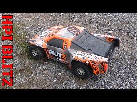 HPI BLITZ brushless budget build first test run