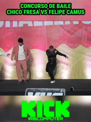 ¡Concurso de baile: Chico Fresa vs Felipe Camus! 🕺🔥 La emoción apareció cuando el Chico Fresa y Felipe Camus aceptaron enfrentarse en un concurso de baile que hizo estallar de risas a toda la comunidad 👀🙌 Entre pasos, ocurrencias y muchísimo hype, ambos dieron todo sobre la pista para quedarse con el título del mejor bailarín 😂🔥 La situación se volvió demasiado divertida mientras improvisaban sus mejores movimientos y el público no dejaba de alentarlos 😮‍💨🤣 Porque una cosa es bailar ent