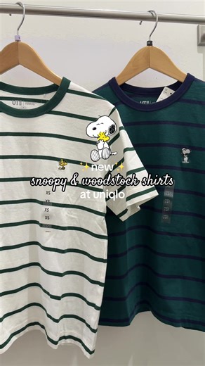 I love these two shirts from the new Peanuts collection at @UNIQLO USA Wearing a size XS, but could definitely size up for an oversized fit. 🔗Linked on my LTK #uniqlo #peanuts #snoopy #snoopylover #snoopyfinds
