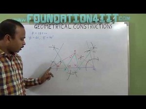 How to Construct a Triangle whose perimeter and base angles are given