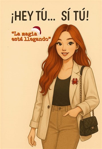 ¡Hey tú… sí tú!✨ La magia está llegando… porque en esta casa dos niñas creen en ella todos los días. 🎄 #lachicadelosbroches