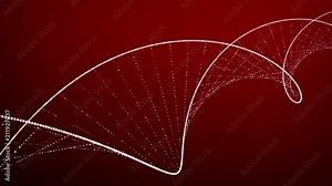 DNA, assembled from individual particle. Formation of DNA. 4K
