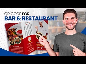 Menu QR Codes For Bar And Restaurant