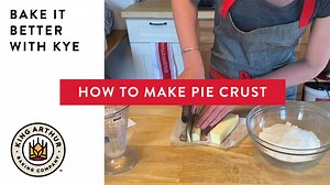 137K views · 2.2K reactions | Have you ever tried to make pie crust and failed in grand fashion? Maybe you try to roll it out and it falls apart? Not to worry. Bake It Better With Kye is here to show you how to make fantastic crust every time with only three ingredients plus water! | King Arthur Baking Company | Facebook