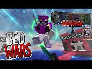 Moonwalking In BEDWARS With Keyboard & Mouse SOUNDS