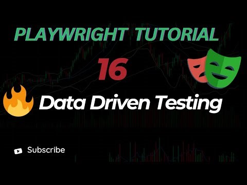 Data Driven Testing with JSON in Playwright | Real Example Tutorial