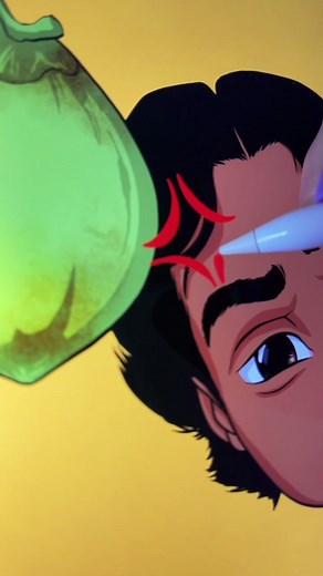 Working on my next #whatareyou piece 💢 #digitaldrawing #procreate #cartoonartist #artistsoftiktok