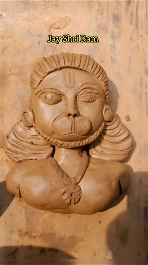 Bajrangbali ki murti kaise🥰 banaye#youtubeshorts #hanumanji