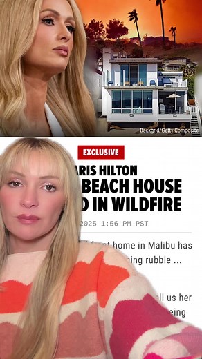 Paris Hilton's Malibu Beach House Destroyed by Wildfire