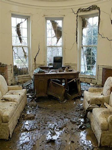 Destroyed White House Restored | 100-Year Interior Transformation (ASMR Timelapse) #whitehouse #renovationasmr #foryou #fyp #viral