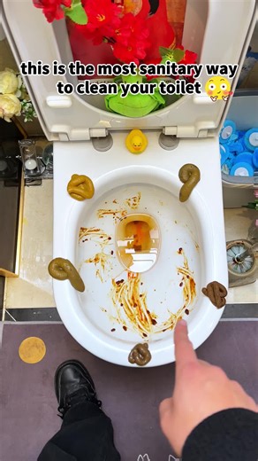 Toilet Still Gross? This Disposable Brush Cleans Without Touching — So Satisfying! #Toiletbrush #sopami #tiktok #deepclean #giftedinlove