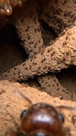POV: Camera Mounted on an Ant Exploring a Massive Underground Colony | Ultra Realistic Documentary