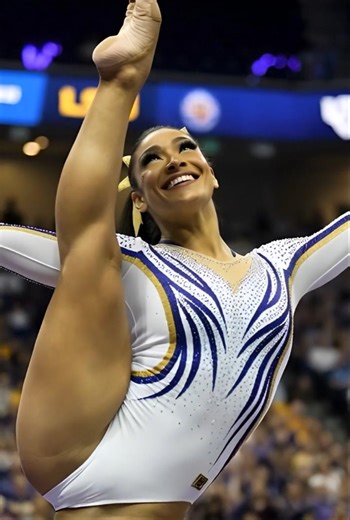 Elite gymnast best floor routine performance #girlsgymnastics