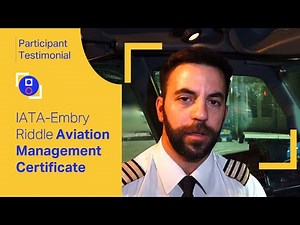 IATA Training | IATA-Embry Riddle Aviation Management Certificate | Testimonial