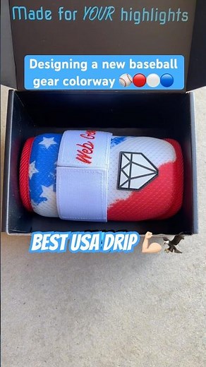 Designing a new baseball gear colorway for Web Gem Apparel #baseball #baseballlife #baseballgear
