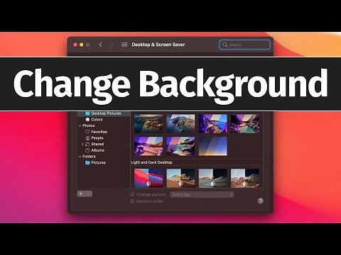 How to Change Desktop Background on Mac | MacBook, iMac, Mac Pro, Mac mini