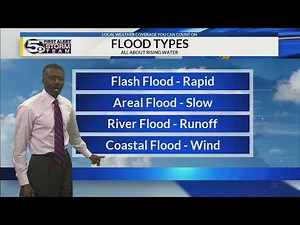 Flood types explained by Chief Meteorologist Alan Sealls