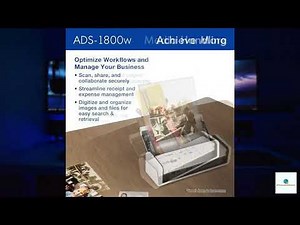 Review - Brother ADS-1800W Wireless Compact Desktop Scanner