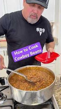 How to my Cowboy Beans #cooking