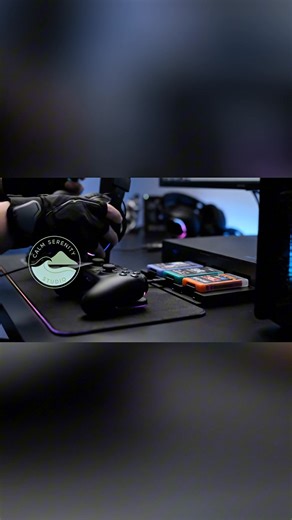 Relax with satisfying ASMR gaming setup restock. Hear controllers clicking, game cartridges sliding, and headsets placed softly. Perfect for gamers who love crisp and relaxing sounds #tiktokviralfypシ #reelsfypシ #relaxingasmrsounds #asmr #restockasmr | Calm Serenity Studio