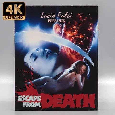 Escape from Death 4K + Blu-Ray w/ Limited Slipcover (Vinegar Syndrome)