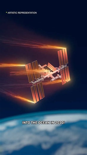 The ISS Is Crashing Into The Ocean