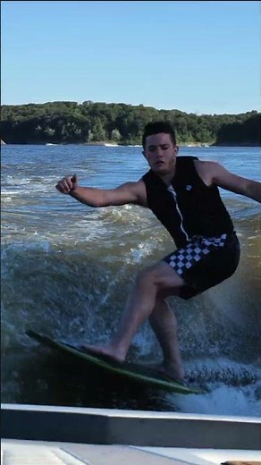 Surfing the Hyperlite Arc! The Best Performing Surf Style Wakesurf Board!