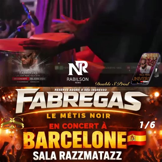 🇪🇺🇪🇸FABREGAS LE MÉTIS NOIR ET TOUTE L'ÉQUIPE LM VILLA NOVA AU GRAND COMPLET EN CONCERT À RAZZMATAZZ BARCELONE 💙❤️🇪🇸 BOM DIA UNIVERSITY OF THE‼️ WORLDhttps://www.musikaze.net/web/?menu=36&pagina=&siteID=fabregaslemetisnoir #Barcelone #Barcelona #espa #fabregas_le_metis_noir #VillaNova #RABILSON