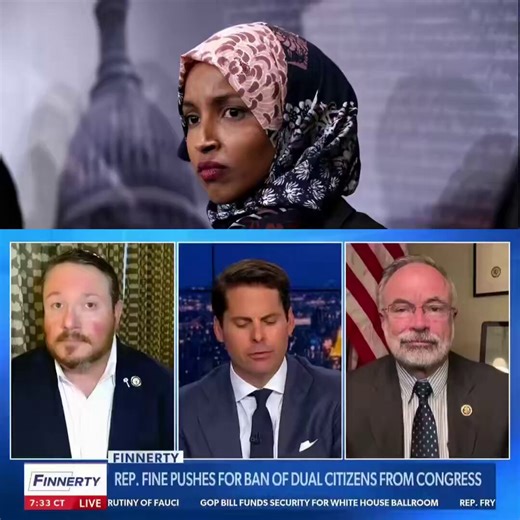 🚨 HOUSE REPUBLICANS TO EXPEL ILHAN OMAR OVER BROTHER-MARRIAGE IMMIGRATION FRAUD! 🚨Rep. Randy Fine just confirmed they are preparing to move on expulsion once the documentation is in hand:“We’re waiting to get the data on the brother marriage thing, which I think is coming...”When asked if there will be a vote to expel her:“Absolutely.”No more delays. Subpoenas must go out immediately.Ilhan Omar allegedly committed serious immigration fraud by marrying her brother. She does not belong in Congre